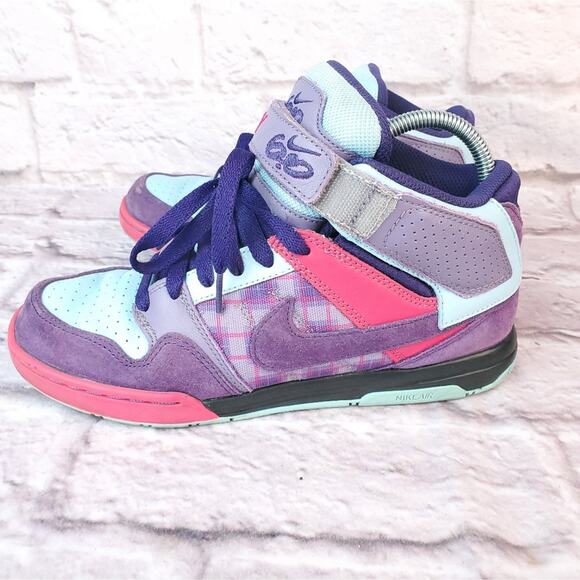 Nike Id Air Morgan 6.0 mid 2 hi tops women's size 8 - Picture 1 of 9